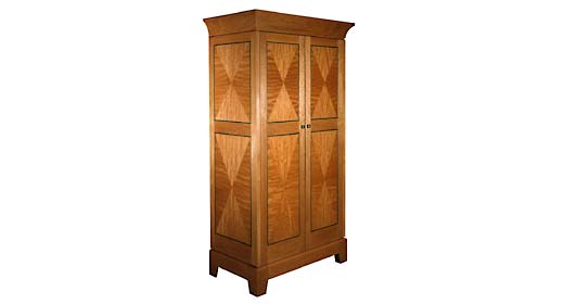 Figured Anigre Armoire